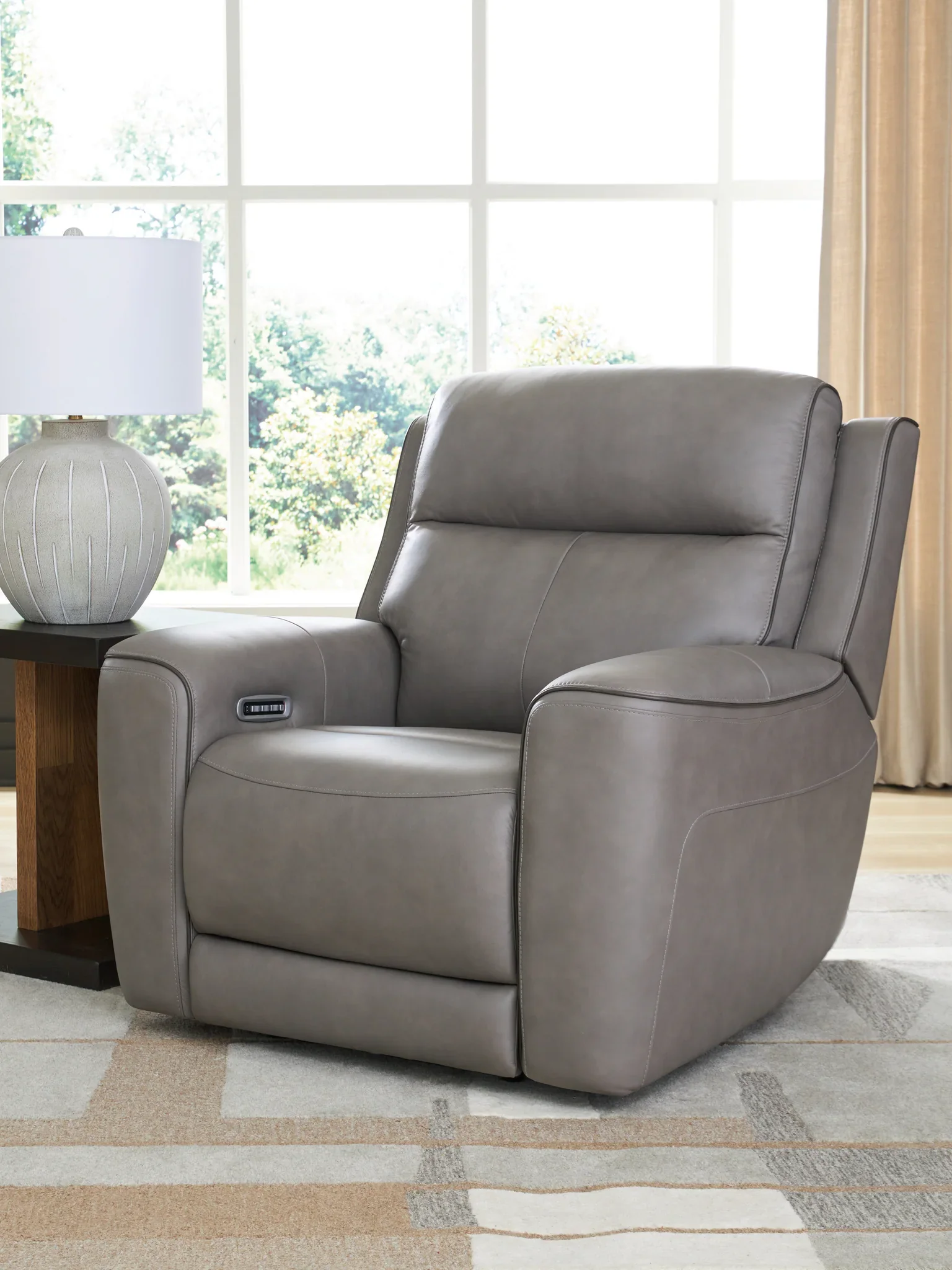 5Z-Comfort - Relaxation - Coin - Power Recliner With Adj Headrest - Image 2