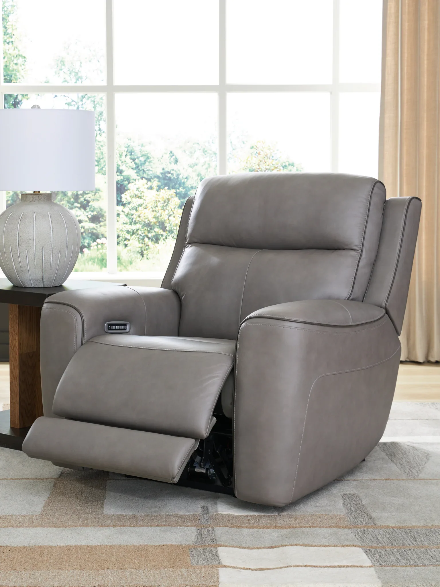 5Z-Comfort - Relaxation - Coin - Power Recliner With Adj Headrest - Image 6