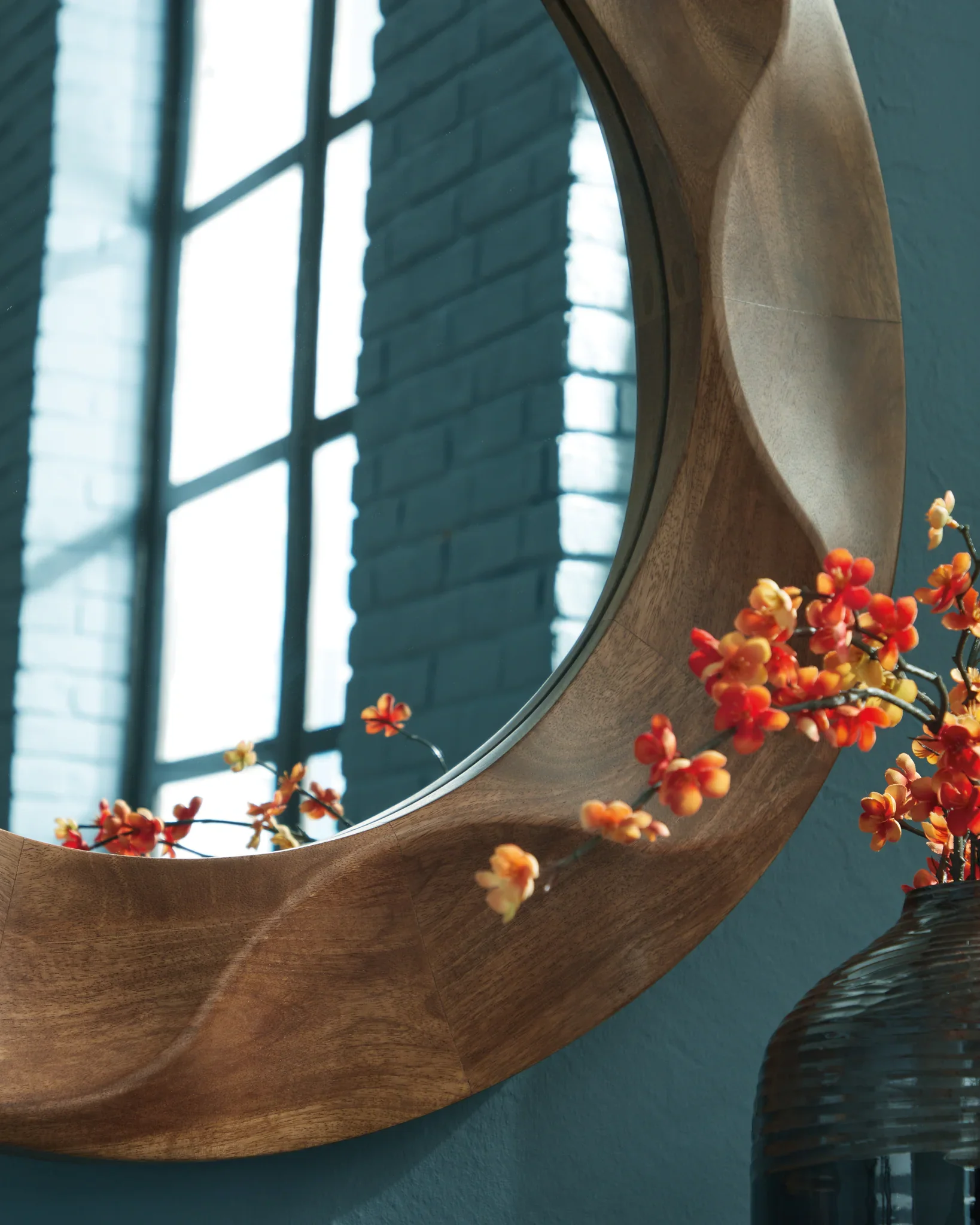 Aajon - Brown - Accent Mirror - Image 4