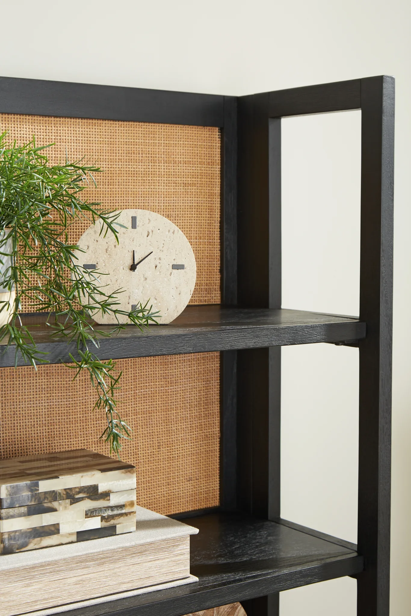 Abyard - Black / Natural - Bookcase - Image 5