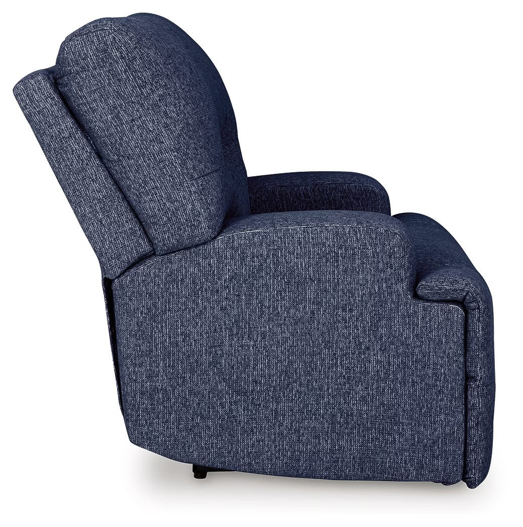 Acklen Place - Navy - Wide Seat Power Recliner - Image 5