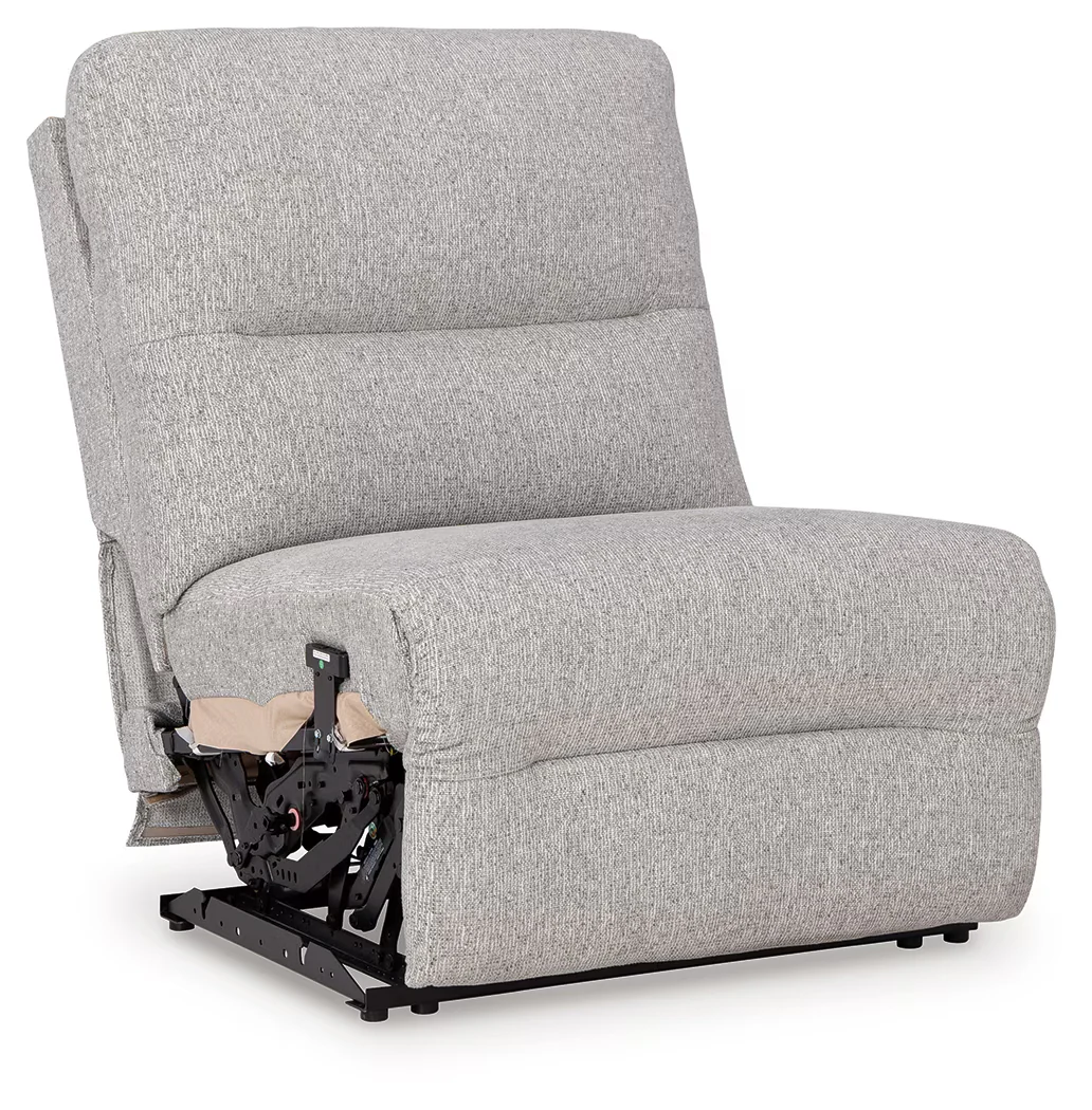 Acklen Place - Pewter - 5-Piece Power Reclining Sectional - Image 3