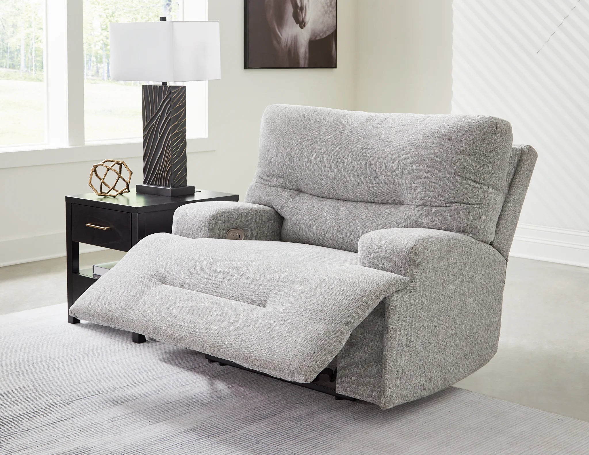 Acklen Place - Pewter - Wide Seat Power Recliner - Image 3
