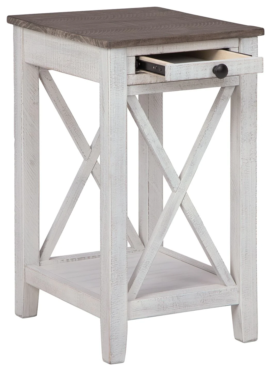 Adalane - White / Gray - Accent Table - Image 3