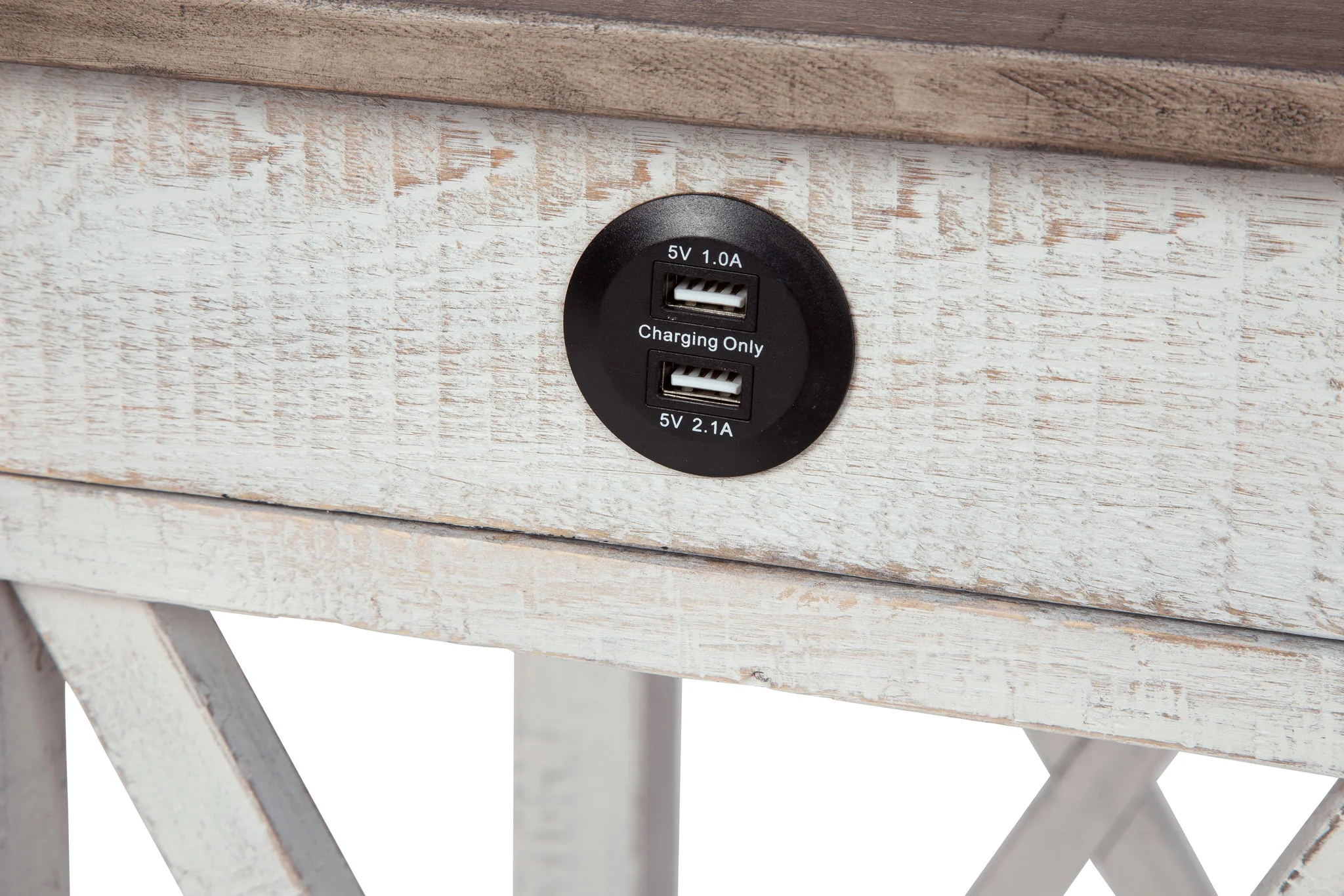 Adalane - White / Gray - Accent Table - Image 8