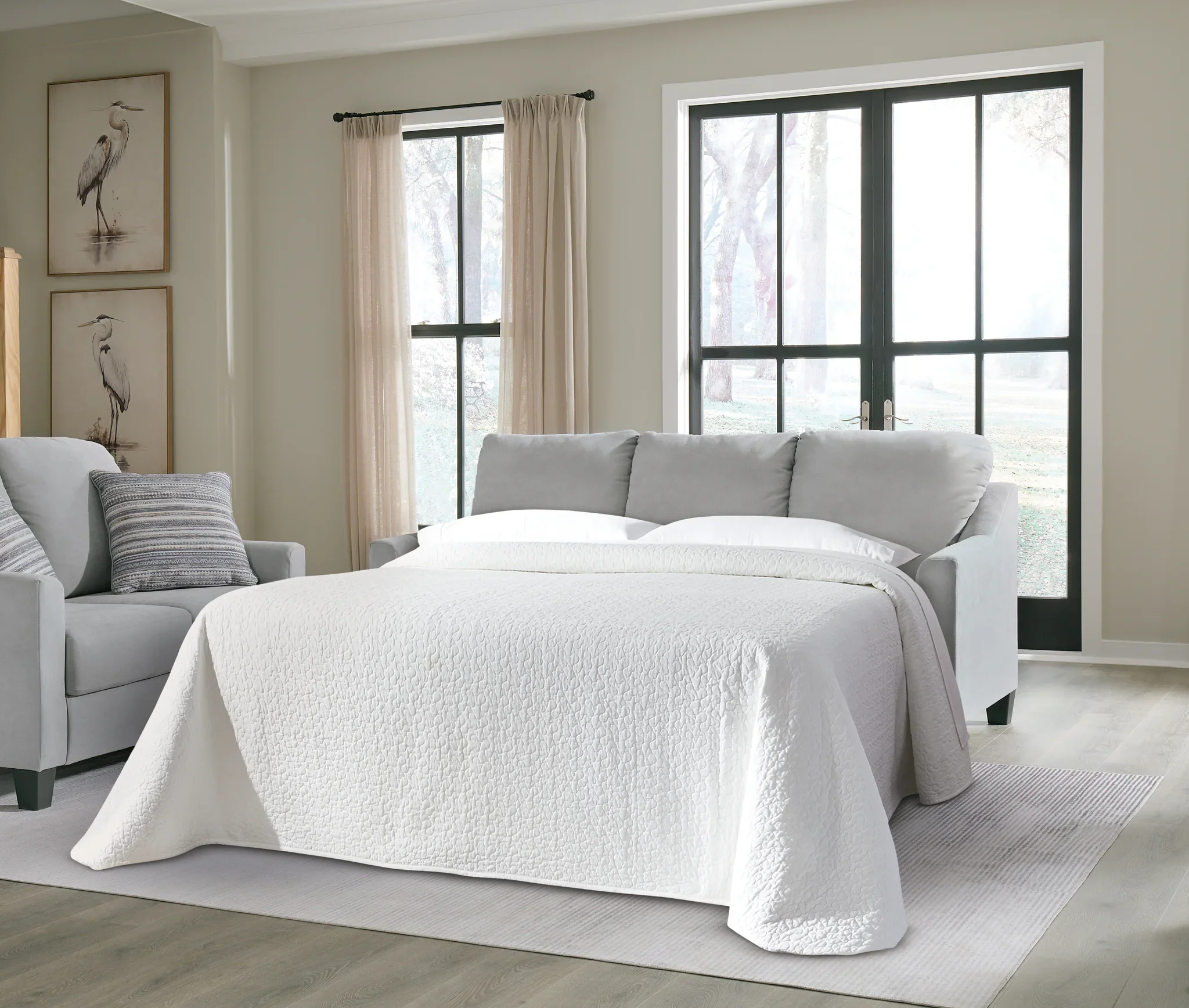 Adlai - Shadow - Queen Sofa Sleeper - Image 6