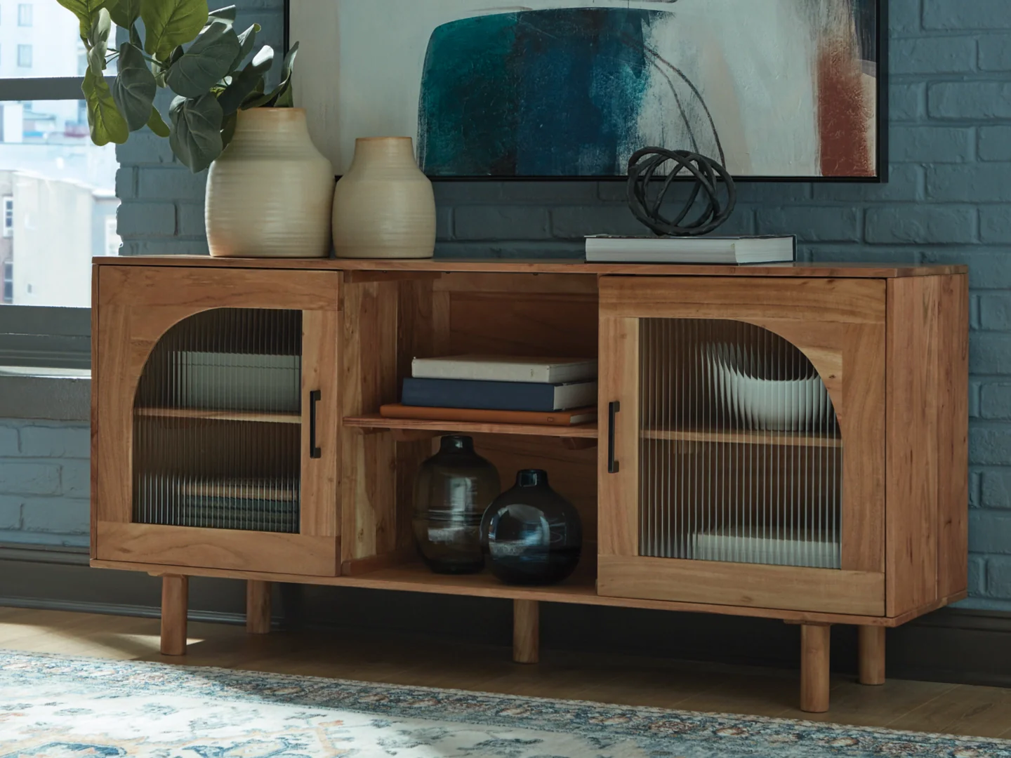 Adway - Natural Brown - Accent Cabinet - Image 5