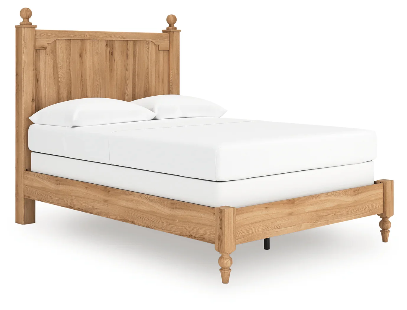 Aleaport - Warm Brown - Full Panel Bed - Image 3