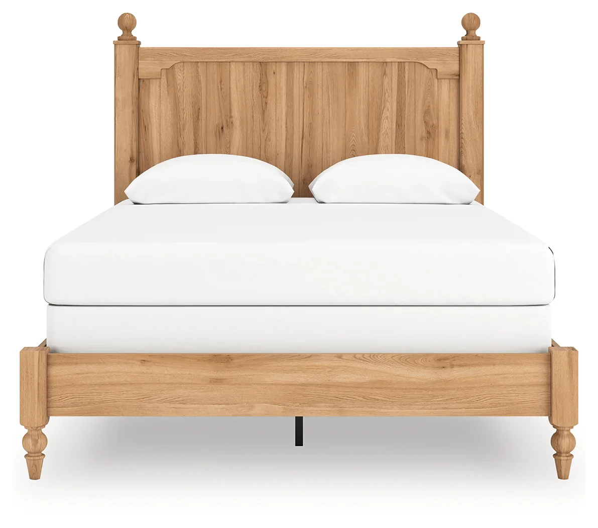 Aleaport - Warm Brown - Queen Panel Bed - Image 3