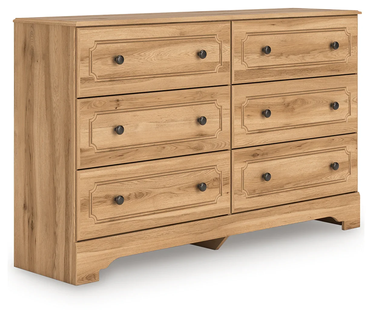 Aleaport - Warm Brown - Six Drawer Dresser - Image 3