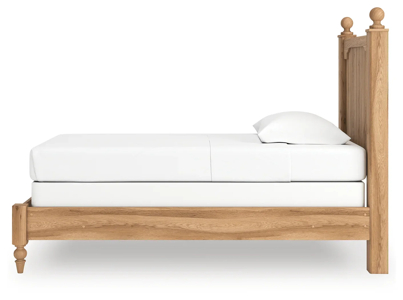 Aleaport - Warm Brown - Twin Panel Bed - Image 6