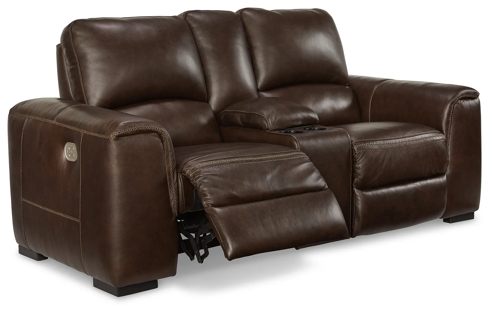 Alessandro - Walnut - Pwr Rec Loveseat/Con/Adj Hdrst - Image 3