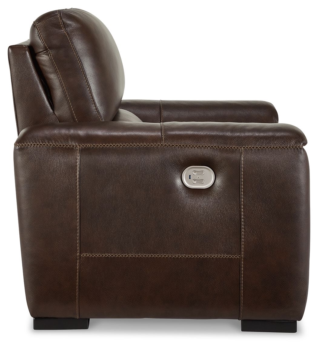 Alessandro - Walnut - Pwr Recliner/Adj Headrest - Image 6