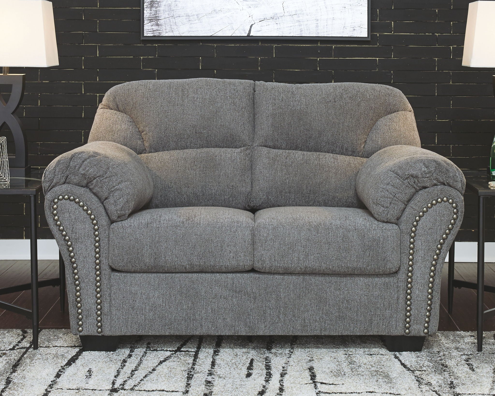 Allmaxx - Pewter - Loveseat - Image 6