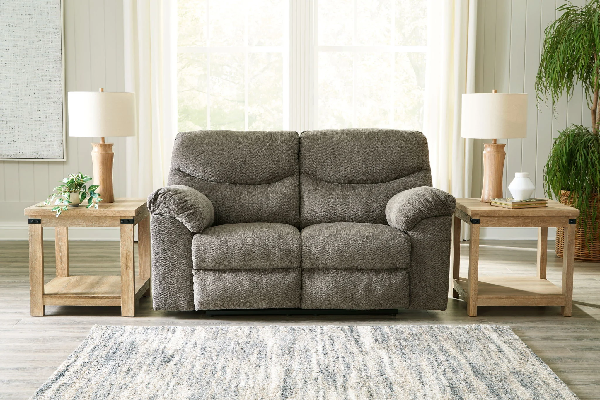 Alphons - Putty - Reclining Loveseat - Image 6