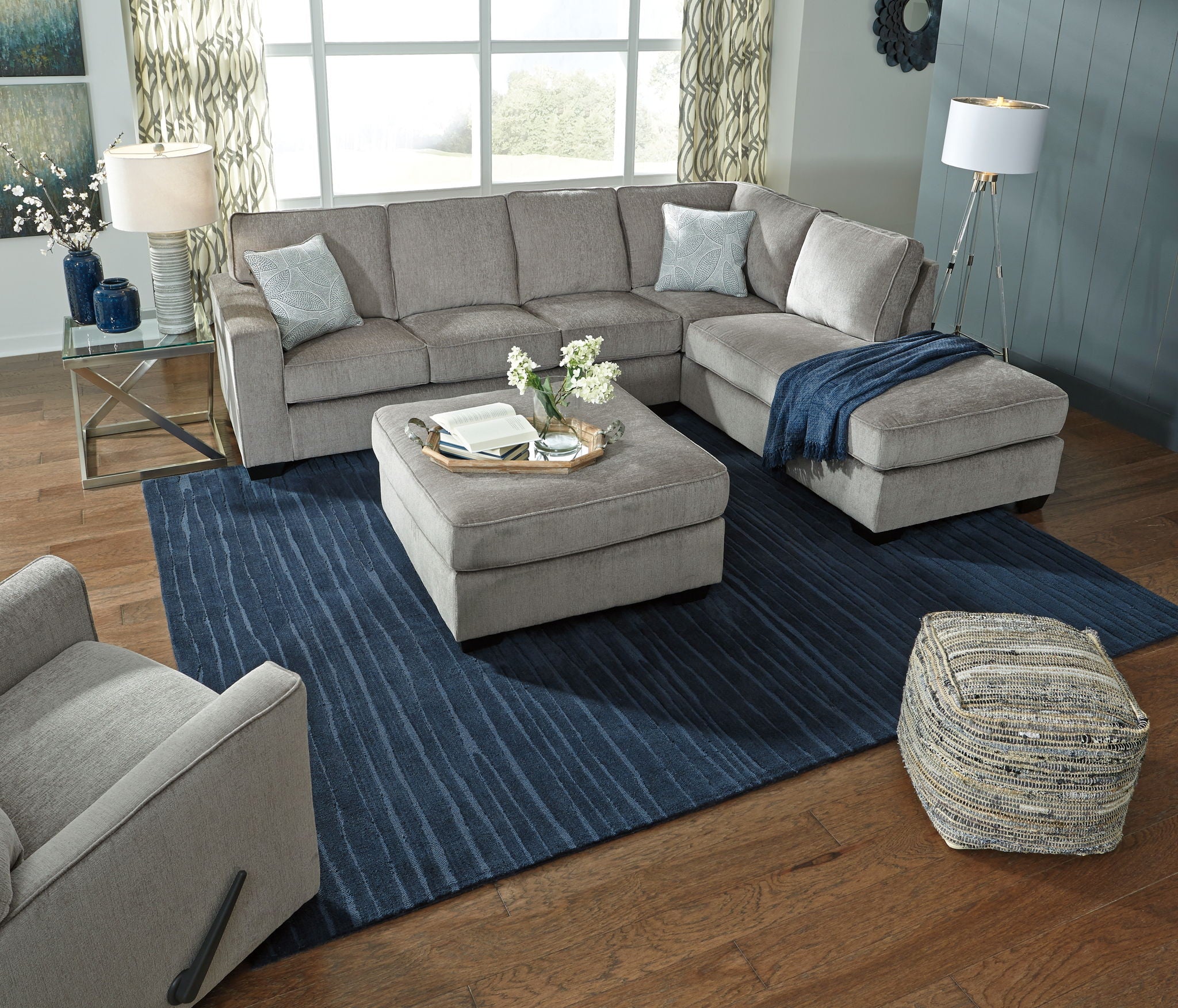 Altari - Light Gray - Rocker Recliner - Image 3