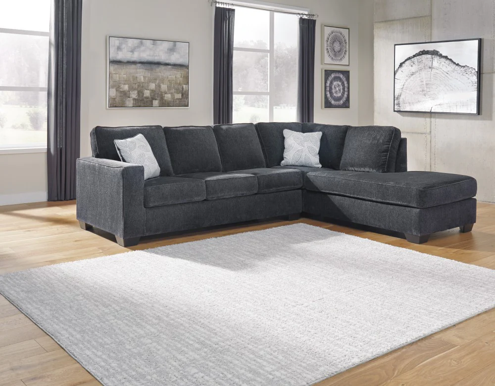 Altari - Slate - Right Arm Facing Chaise 2 Pc Sectional - Image 3