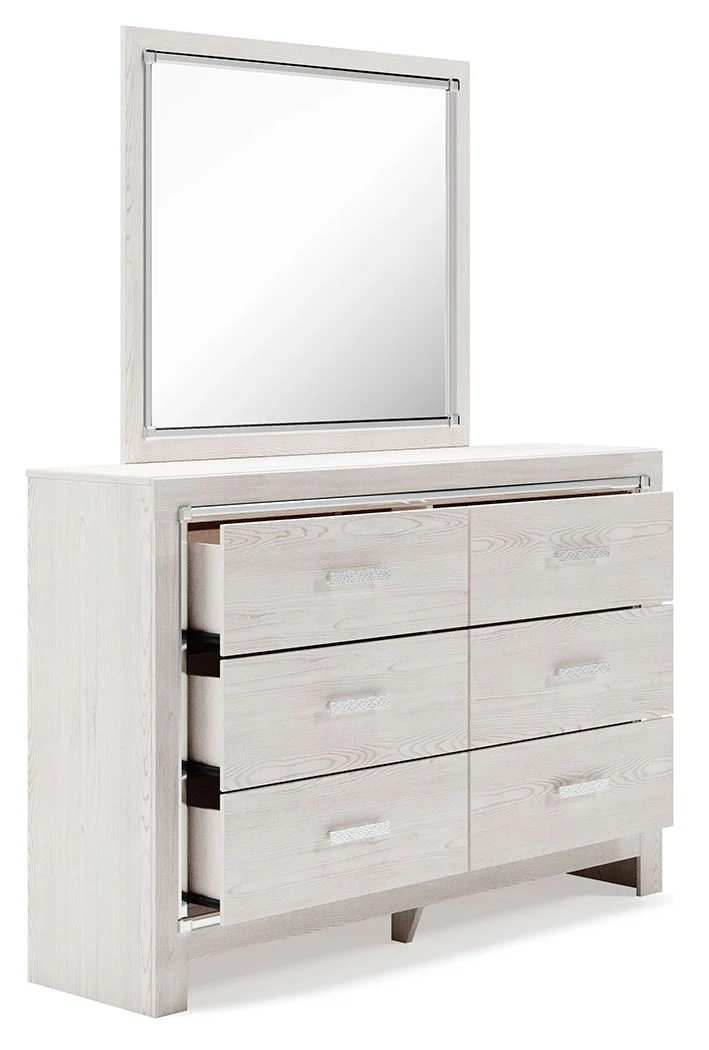 Altyra - White - Dresser, Mirror - Image 5