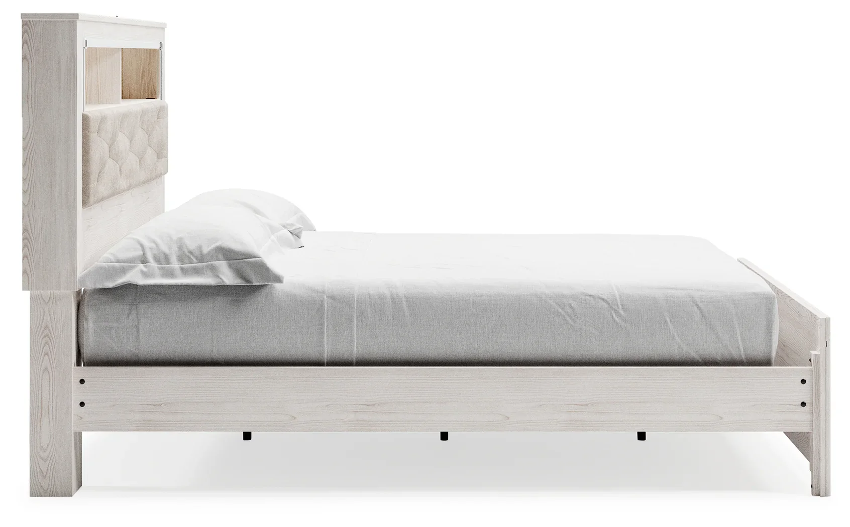Altyra - White - King Bookcase Panel Bed - Image 5