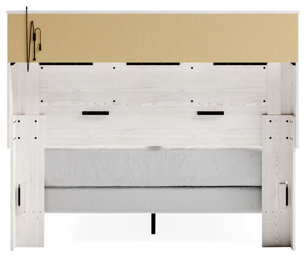 Altyra - White - Queen Panel Bookcase Bed - Image 5