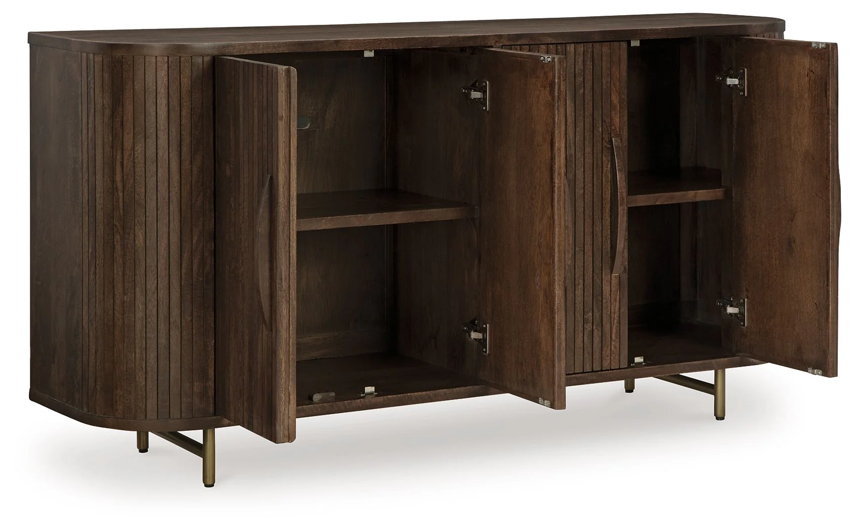 Amickly - Dark Brown - Accent Cabinet - Image 3