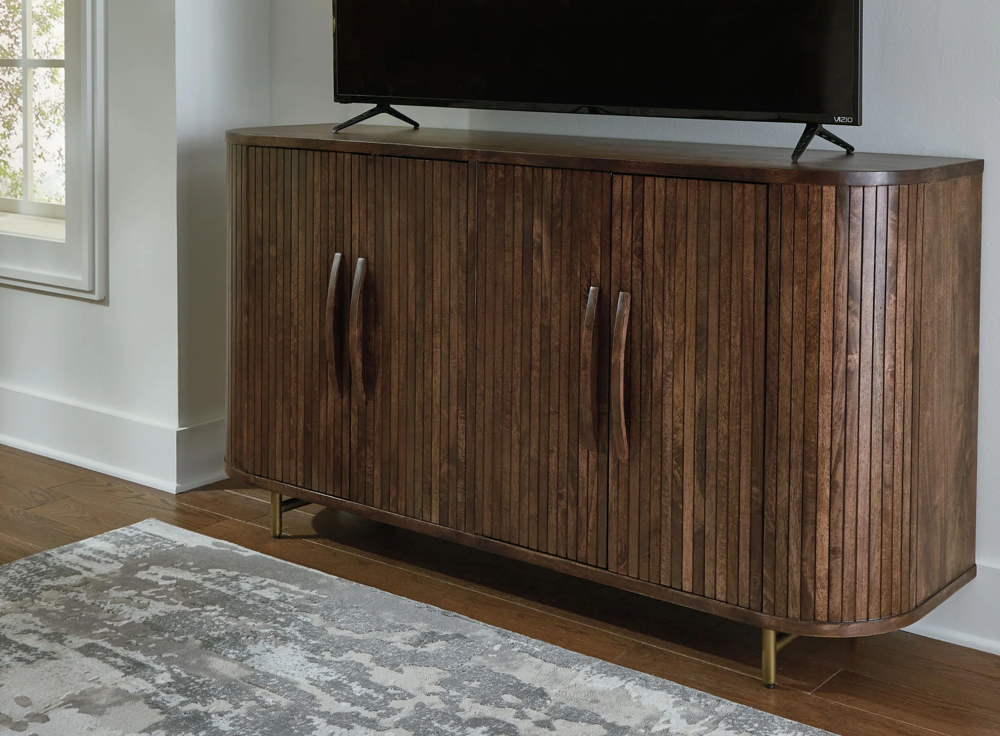 Amickly - Dark Brown - Accent Cabinet - Image 6