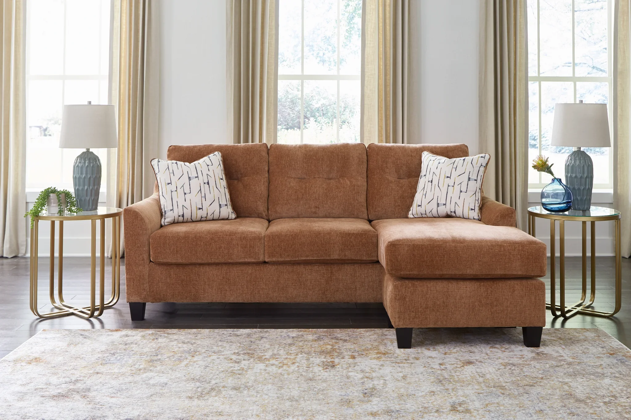 Amity Bay - Clay - Sofa Chaise - Image 8