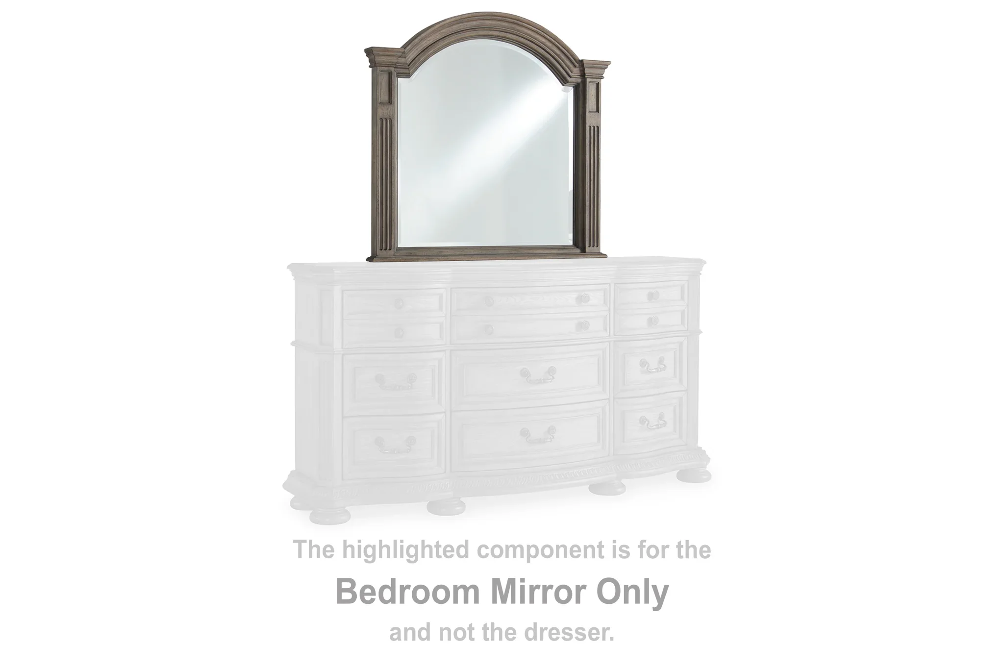 Ardenfield - Light Brown - Bedroom Mirror - Image 2