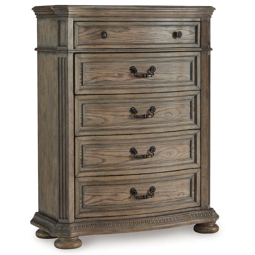 Ardenfield - Light Brown - Five Drawer Chest