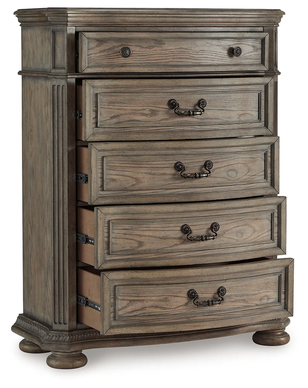 Ardenfield - Light Brown - Five Drawer Chest - Image 4