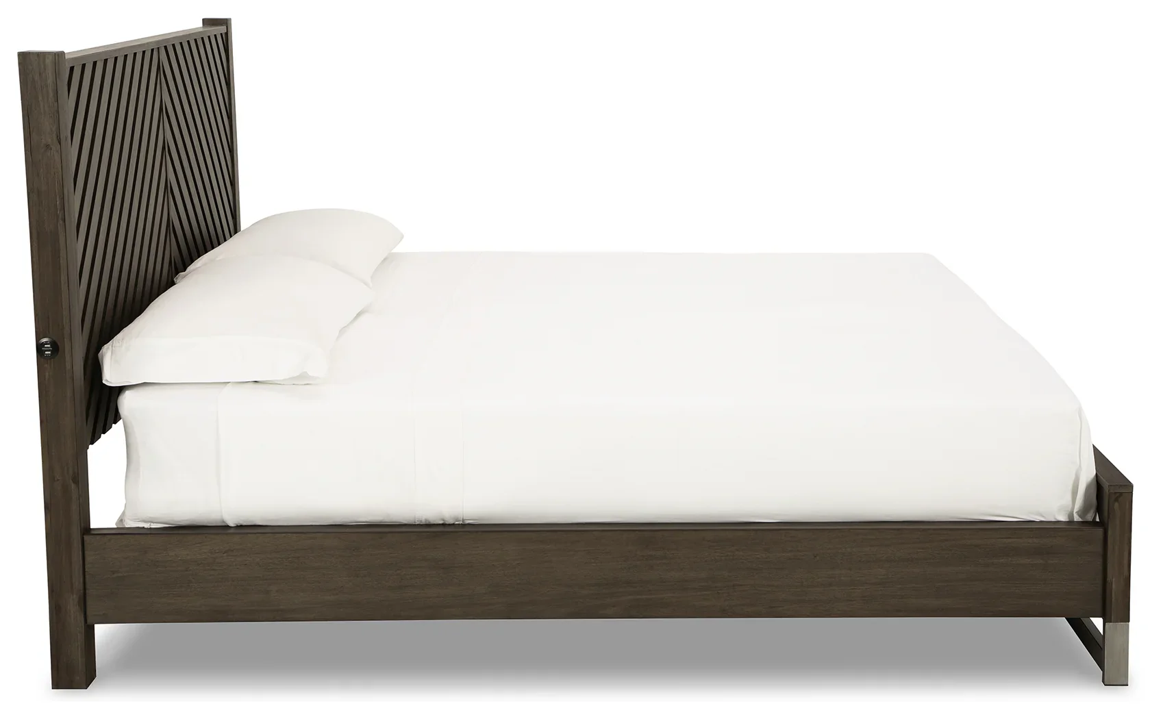 Arkenton - Grayish Brown - King Panel Bed - Image 5