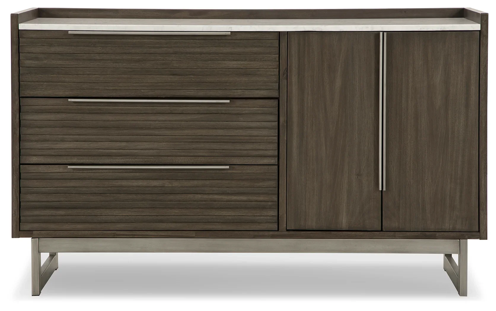 Arkenton - Grayish Brown / White - Dresser - Image 4