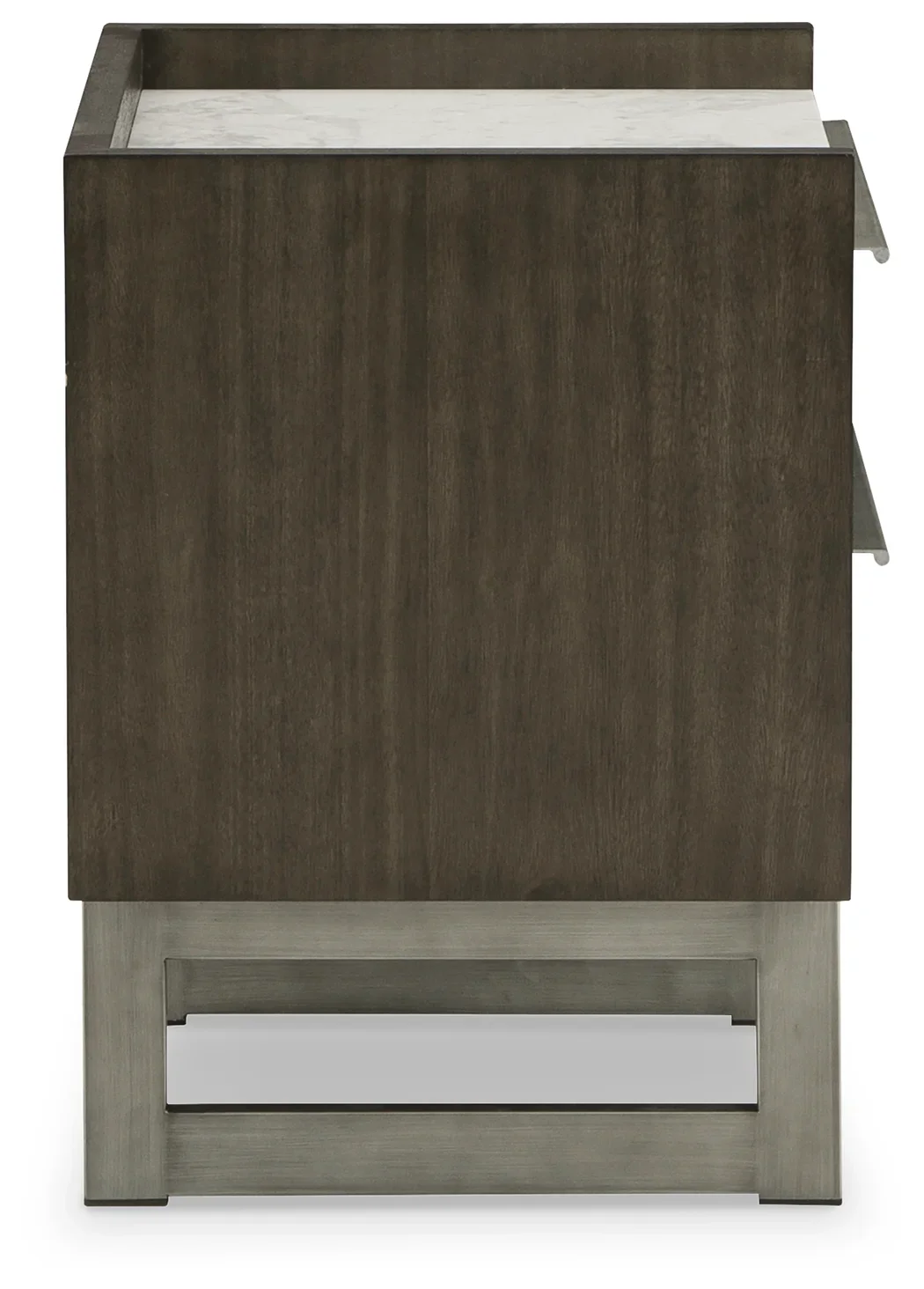 Arkenton - Grayish Brown / White - Two Drawer Night Stand - Image 5
