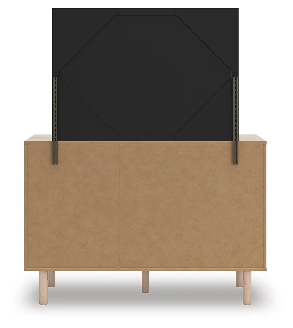 Arloster - Tan - Dresser And Mirror - Image 9