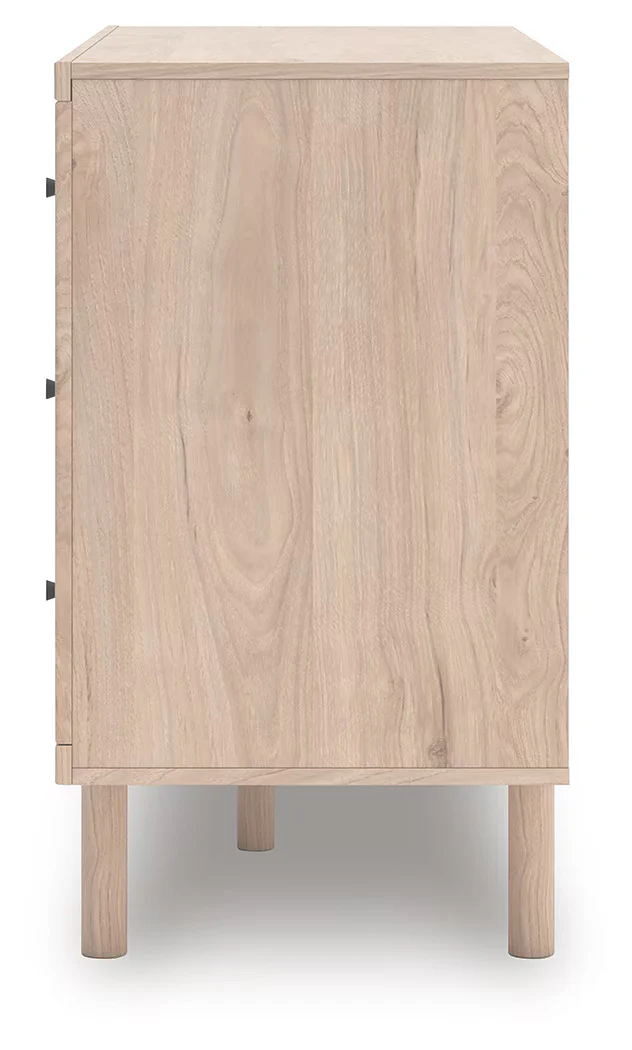Arloster - Tan - Six Drawer Dresser - Image 7