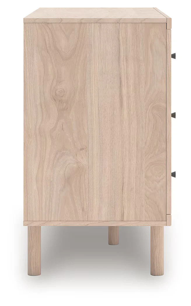 Arloster - Tan - Six Drawer Dresser - Image 8