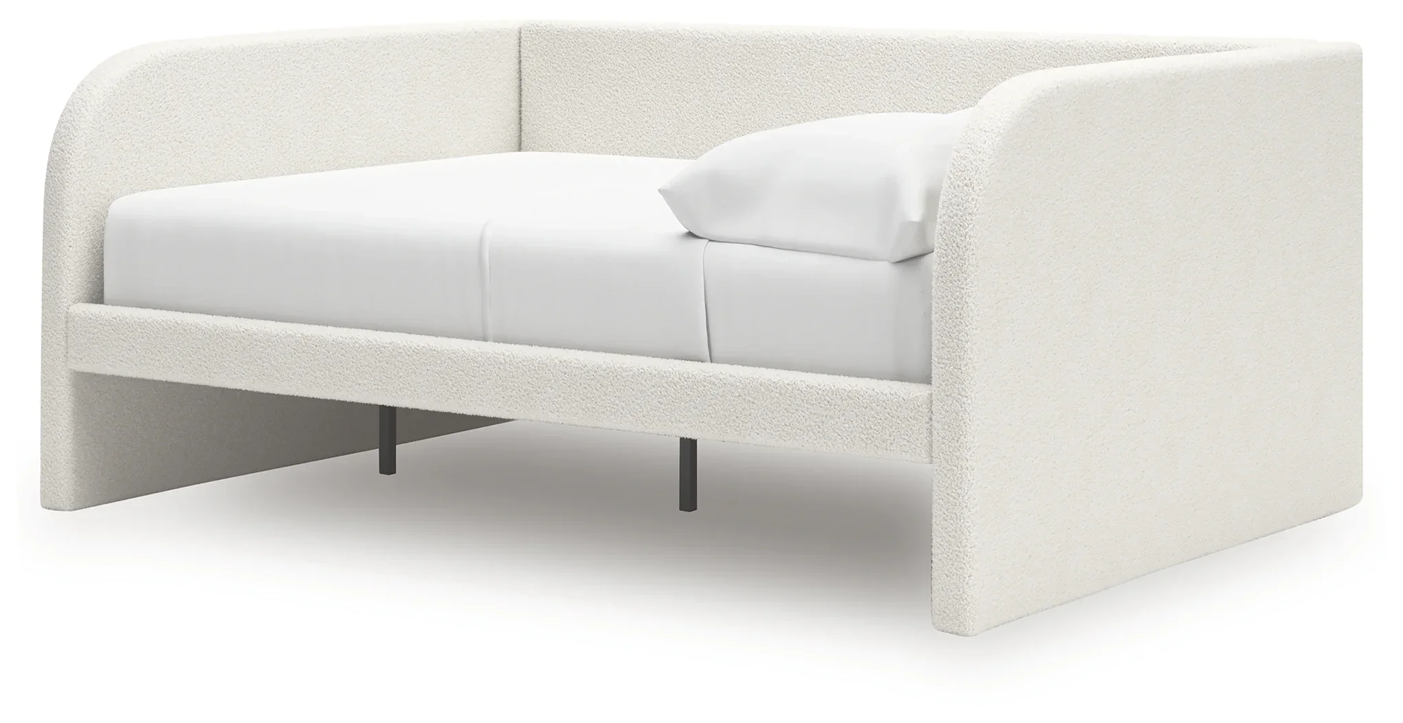 Arloster - Tan / White - Full Upholstered Day Bed - Image 3