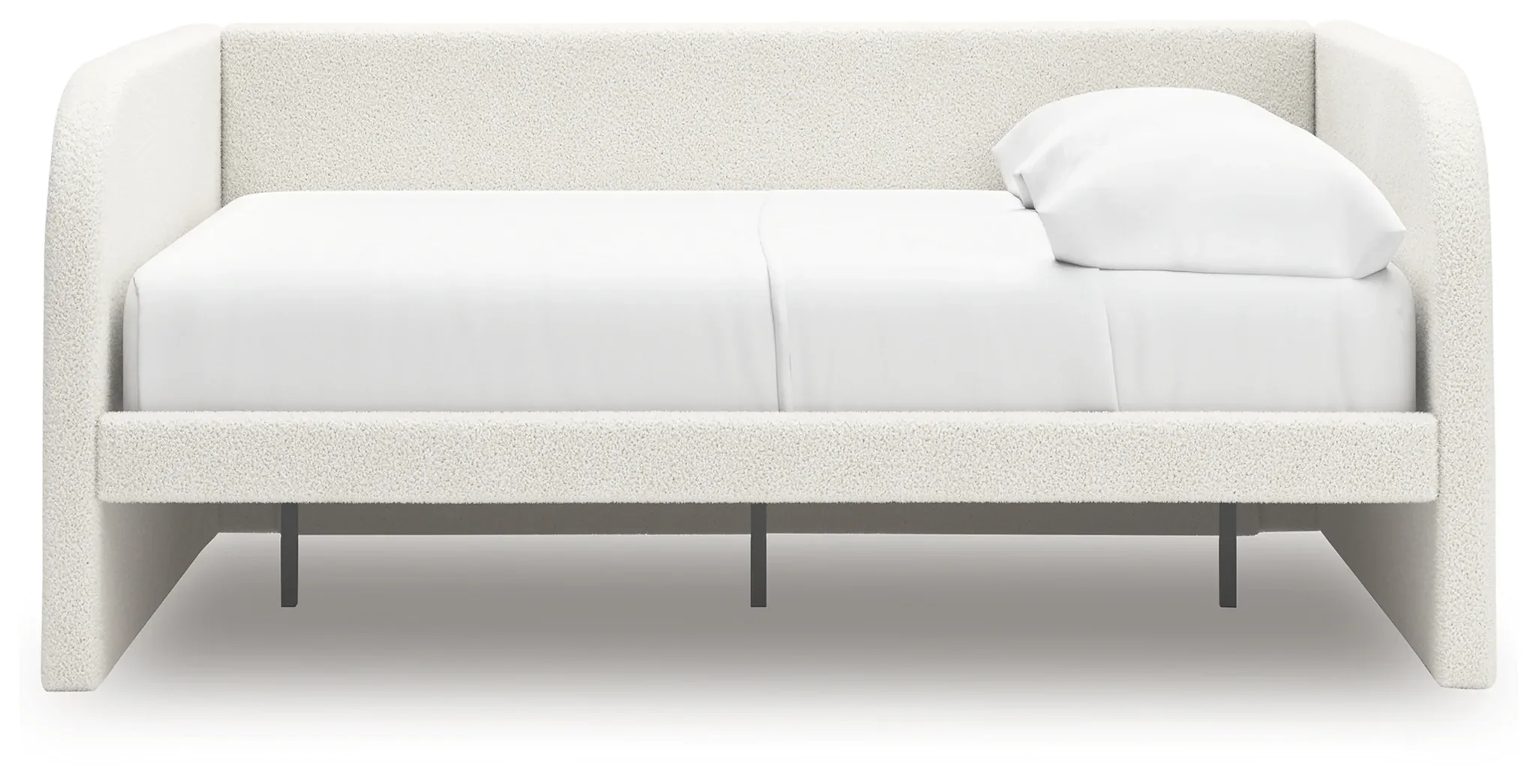 Arloster - Tan / White - Full Upholstered Day Bed - Image 5