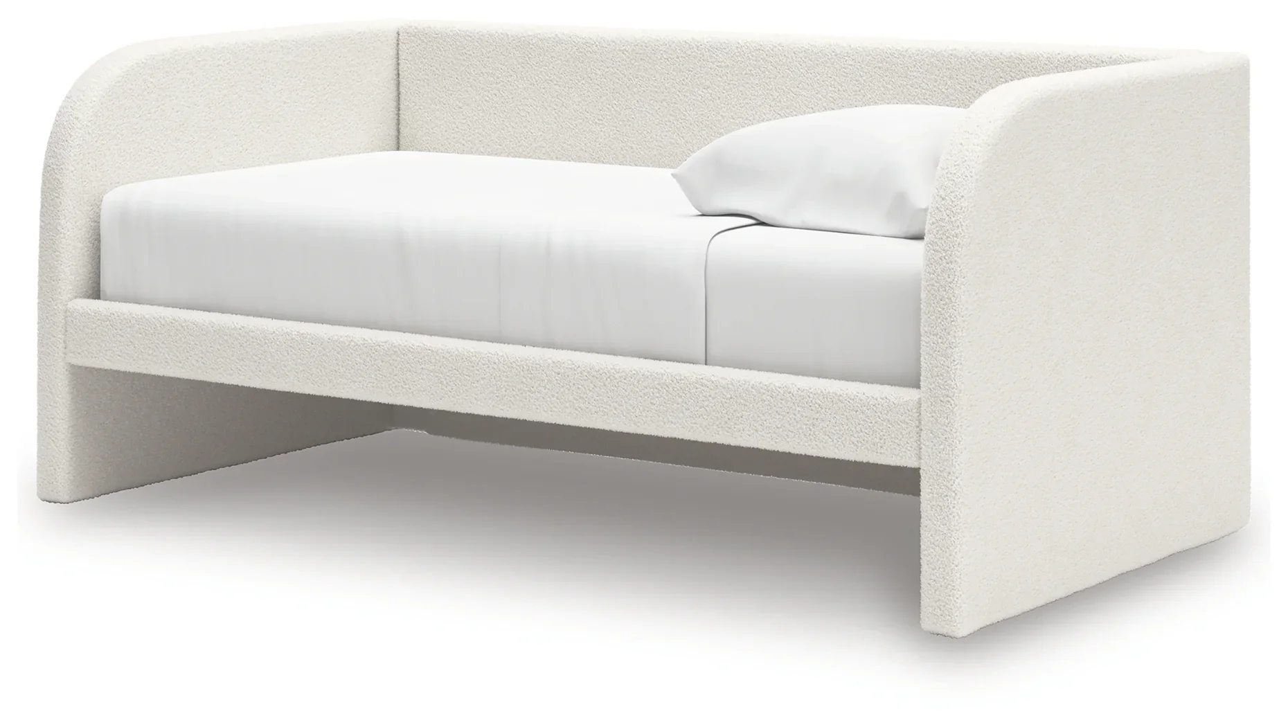 Arloster - Tan / White - Twin Upholstered Day Bed - Image 3