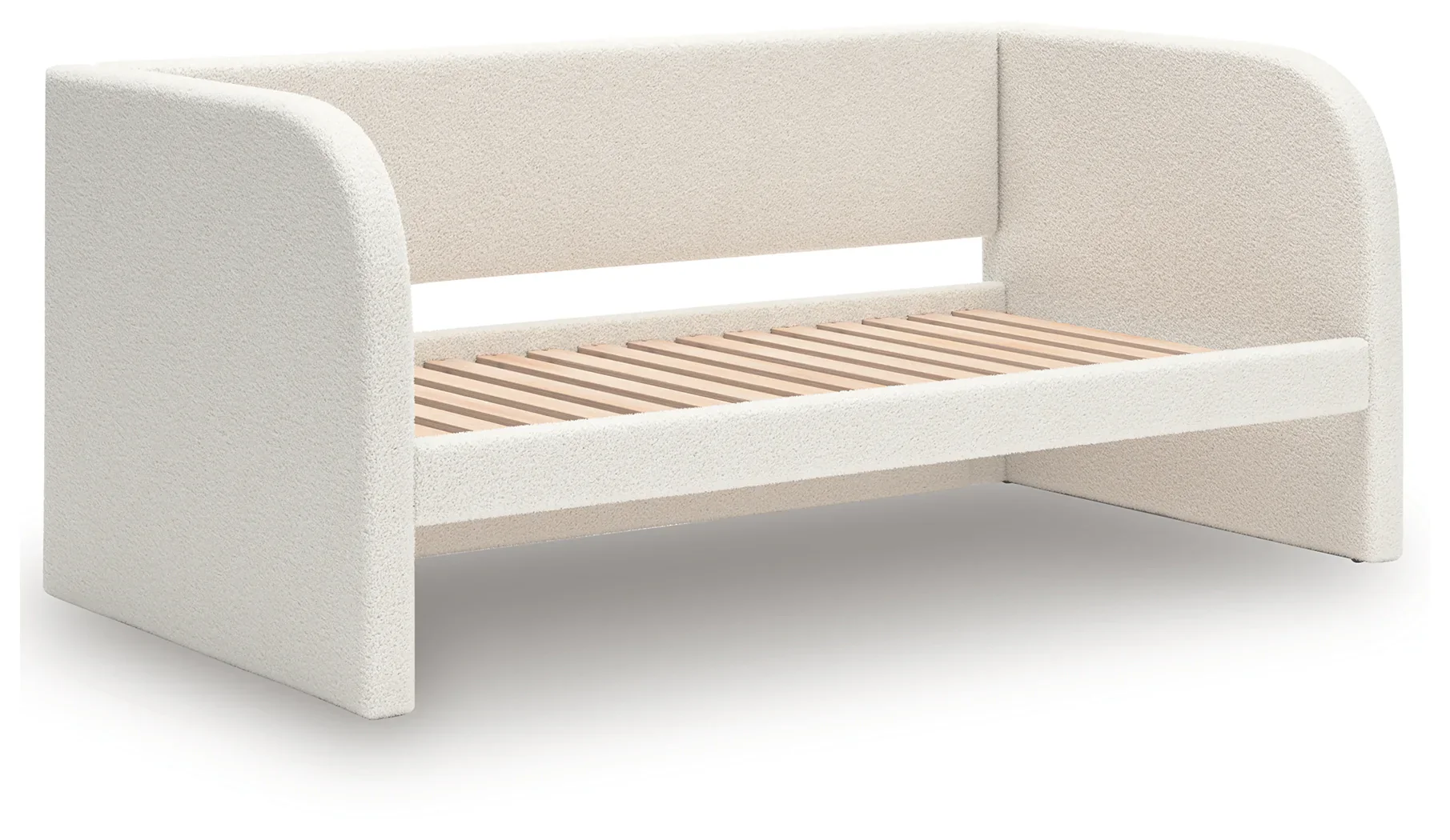 Arloster - Tan / White - Twin Upholstered Day Bed - Image 4