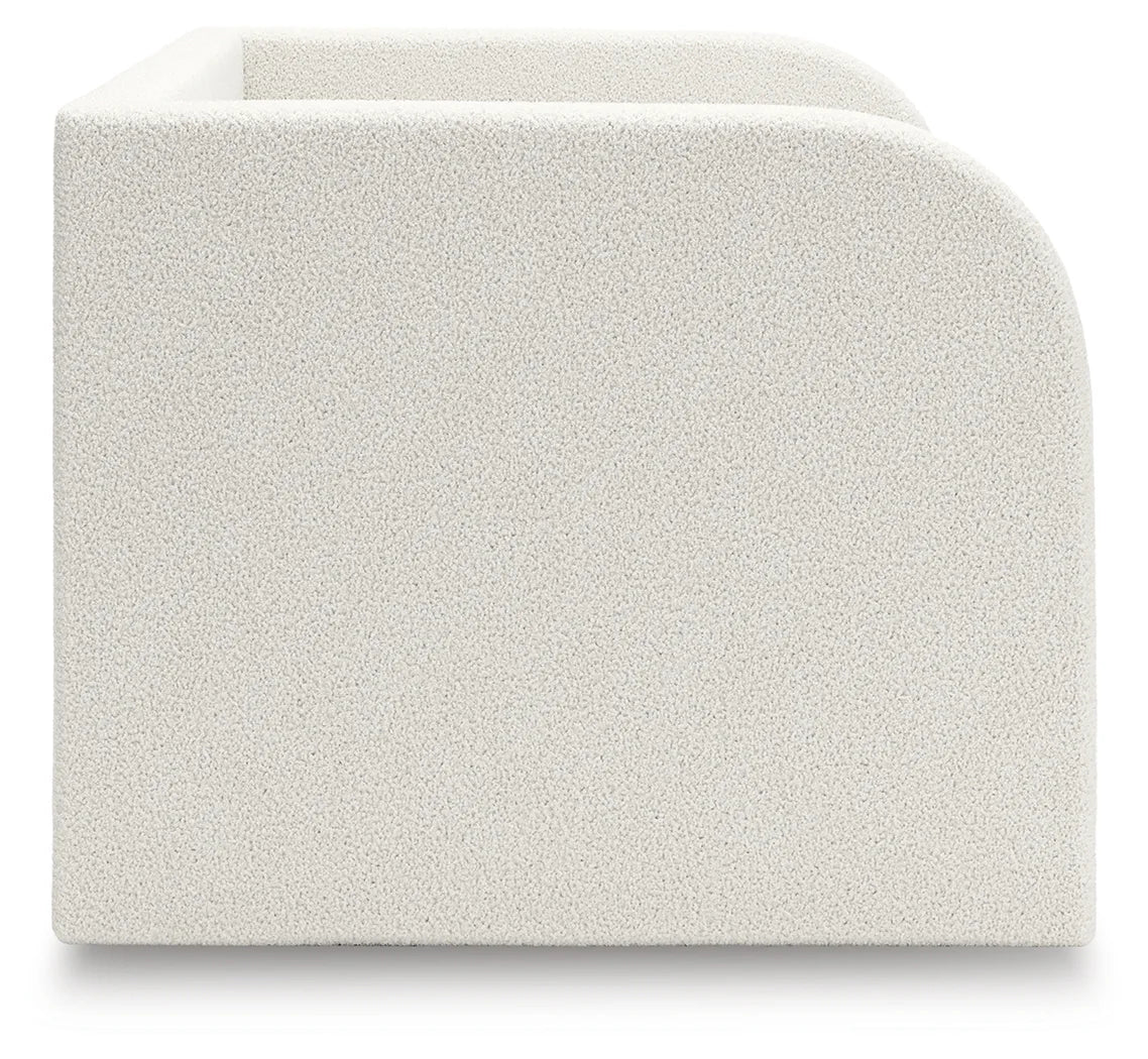 Arloster - Tan / White - Twin Upholstered Day Bed - Image 8