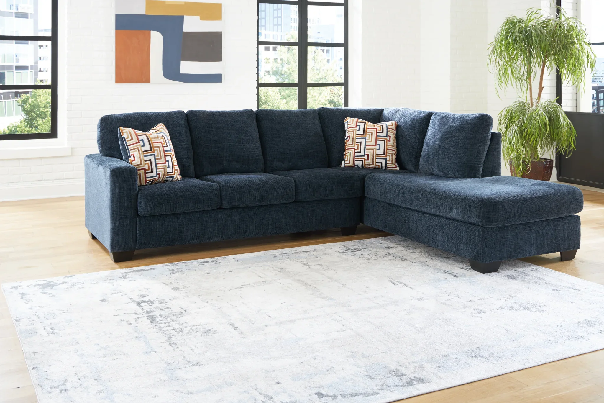 Aviemore - Ink - 2-Piece Sectional With Raf Corner Chaise - Image 2
