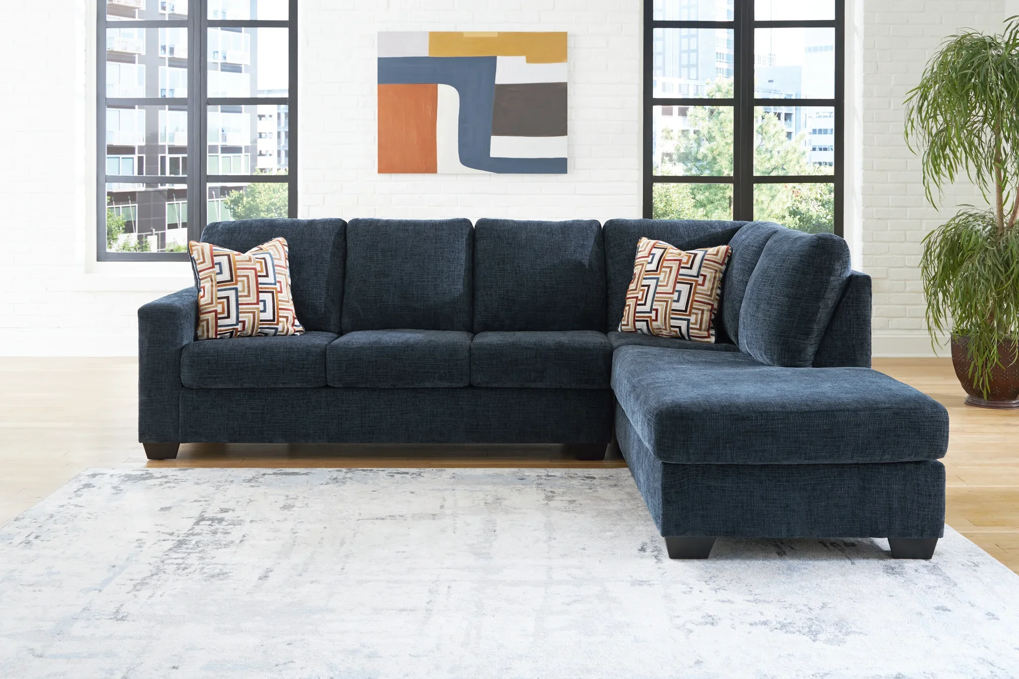 Aviemore - Ink - 2-Piece Sectional With Raf Corner Chaise - Image 4