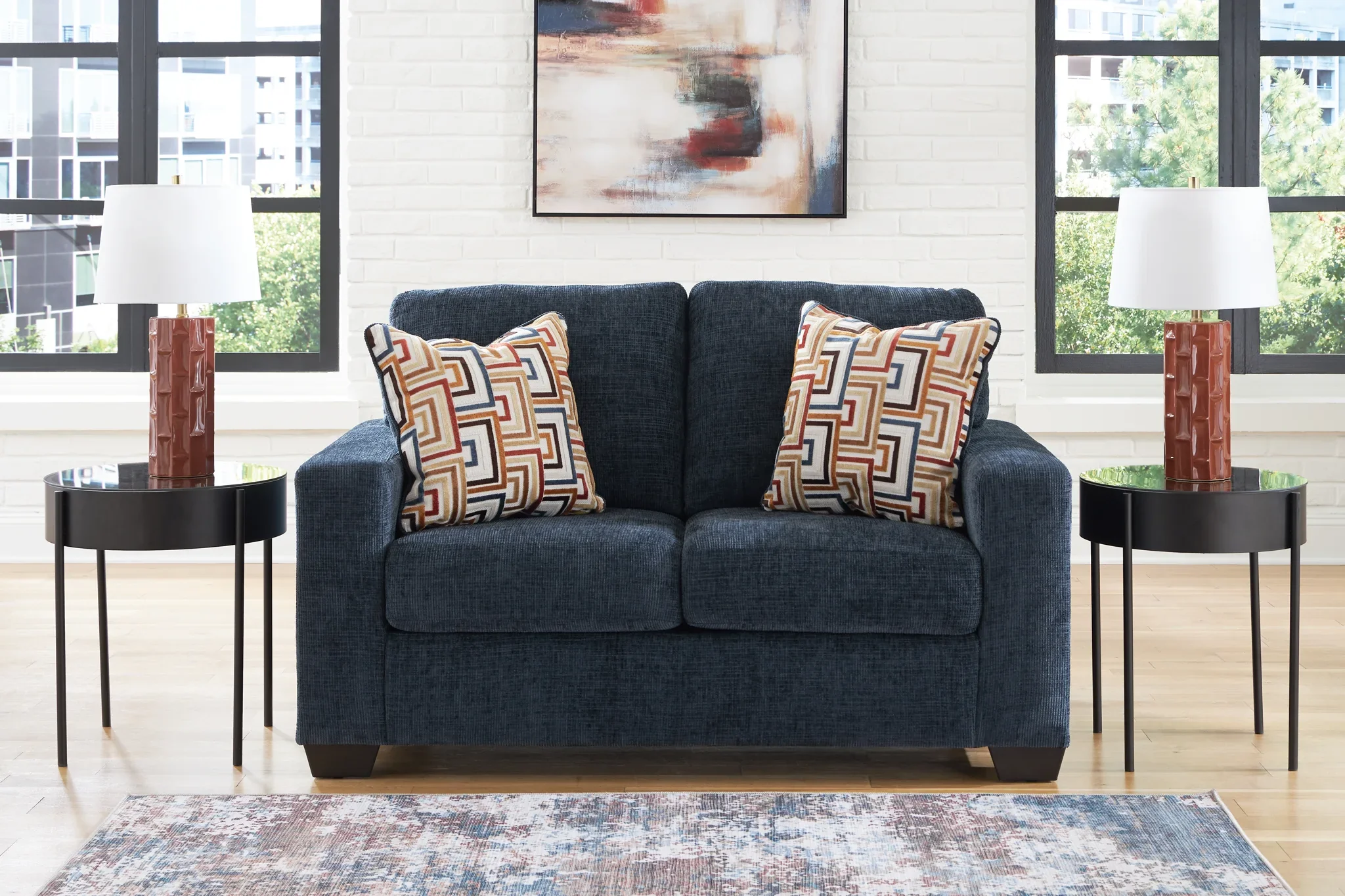 Aviemore - Ink - Loveseat - Image 2