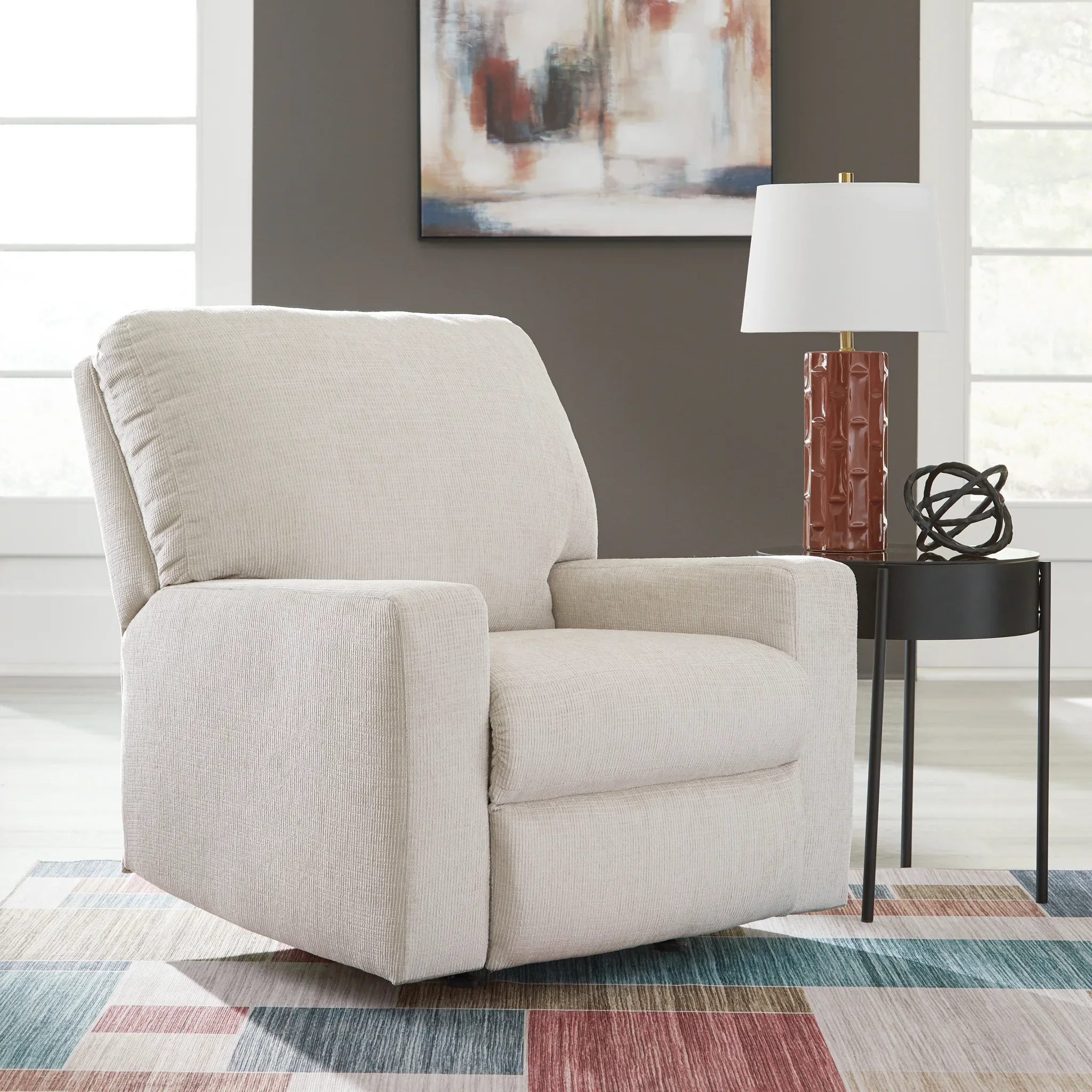 Aviemore - Stone - Rocker Recliner - Image 2