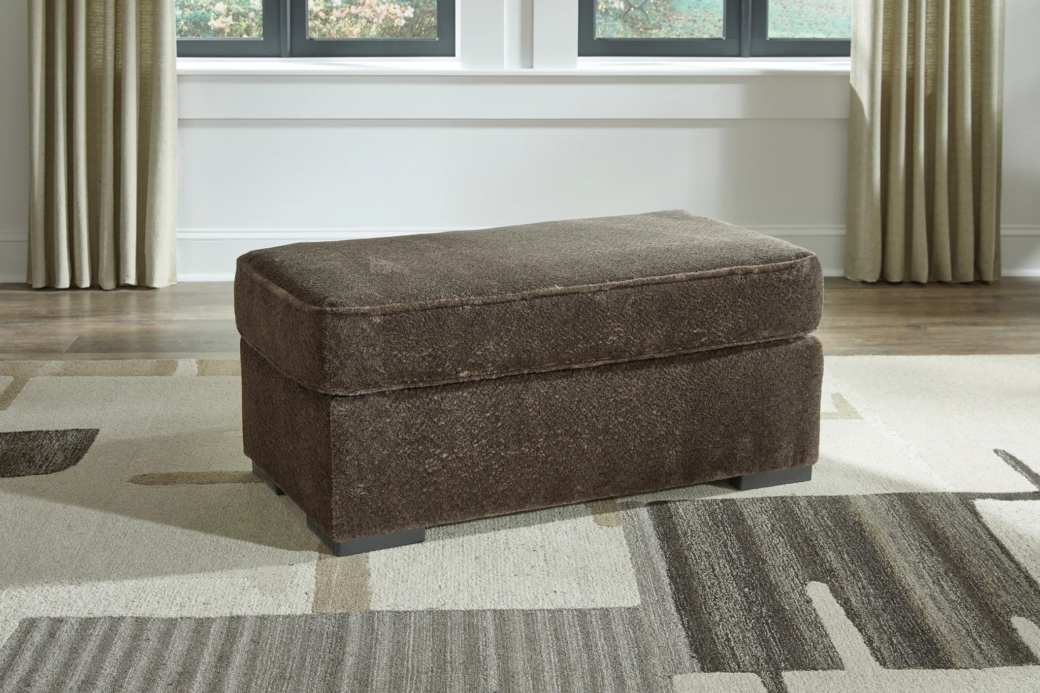 Aylesworth - Chocolate - 2 Pc. - Chair And A Half, Ottoman - Image 6