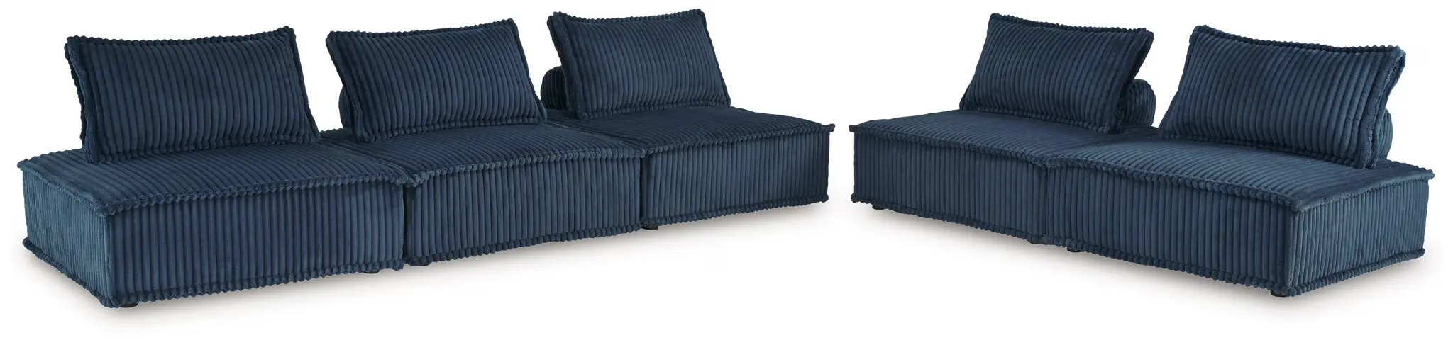 Bales - Navy - 5-Piece Modular Seating - Image 3