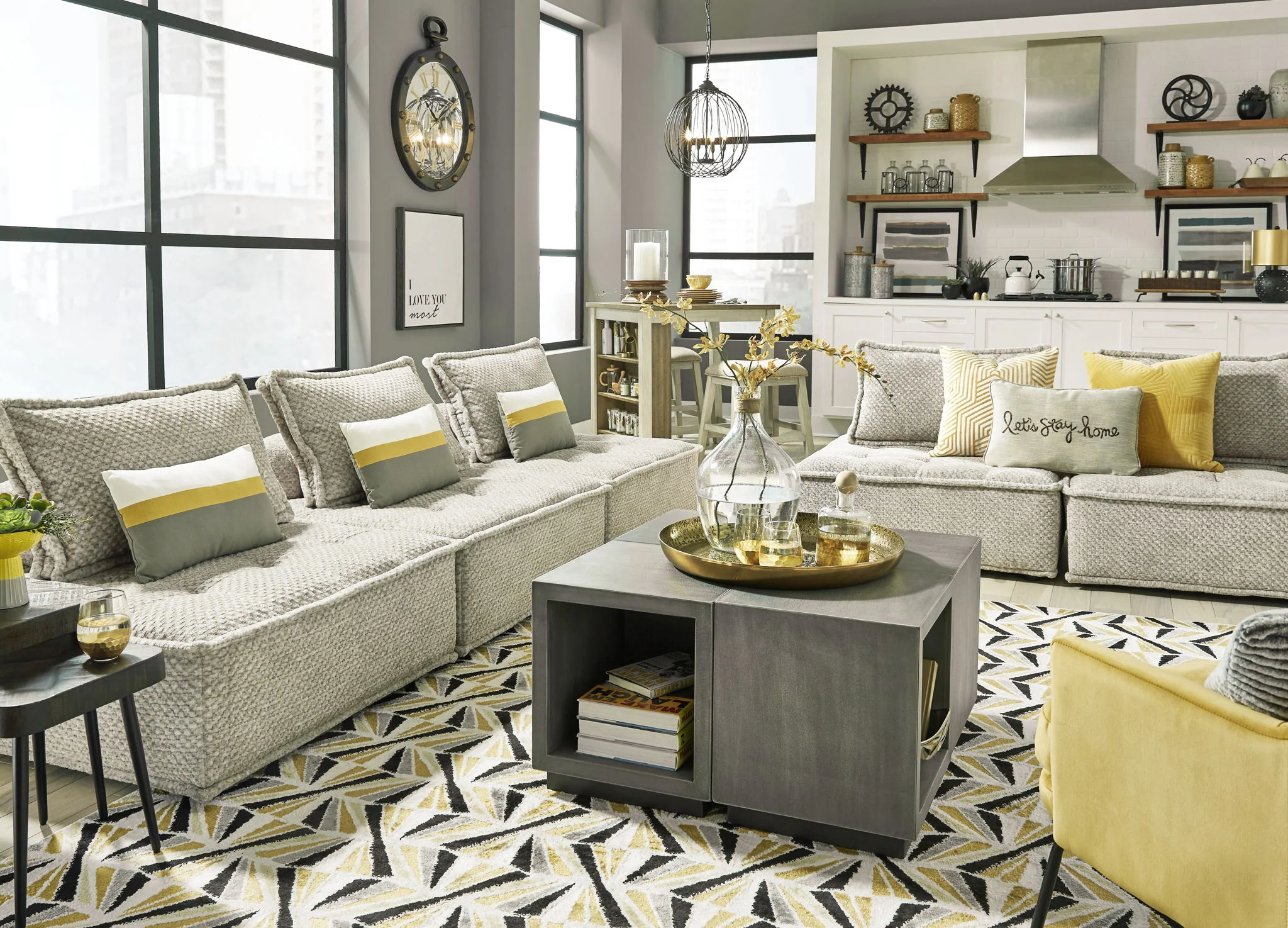 Bales - Taupe - 3-Piece Modular Seating - Image 4
