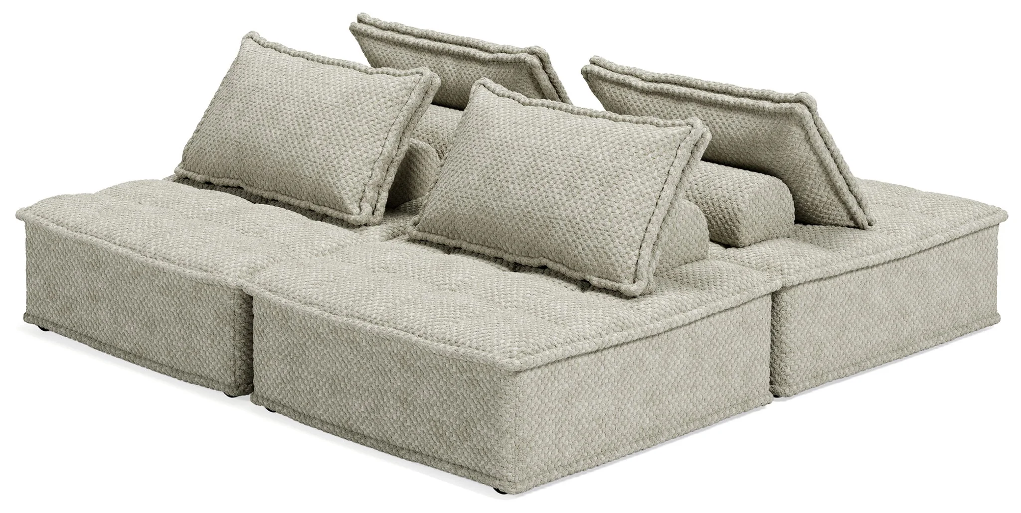 Bales - Taupe - 4-Piece Modular Seating - Image 3