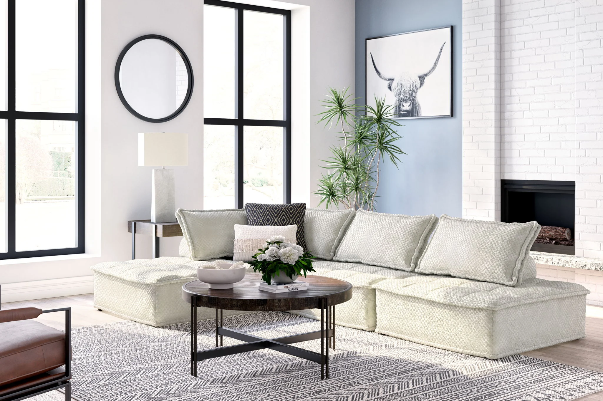 Bales - Taupe - 4-Piece Modular Seating - Image 7